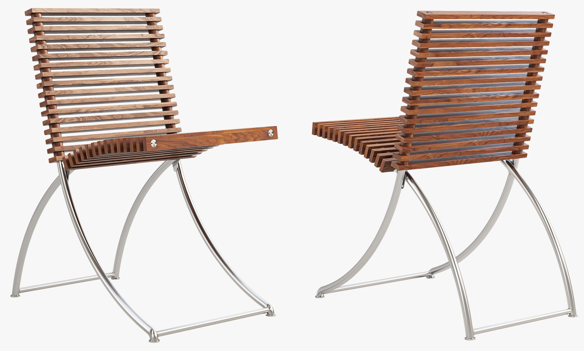 Beltempo Tropical dinner chair 3D model_2