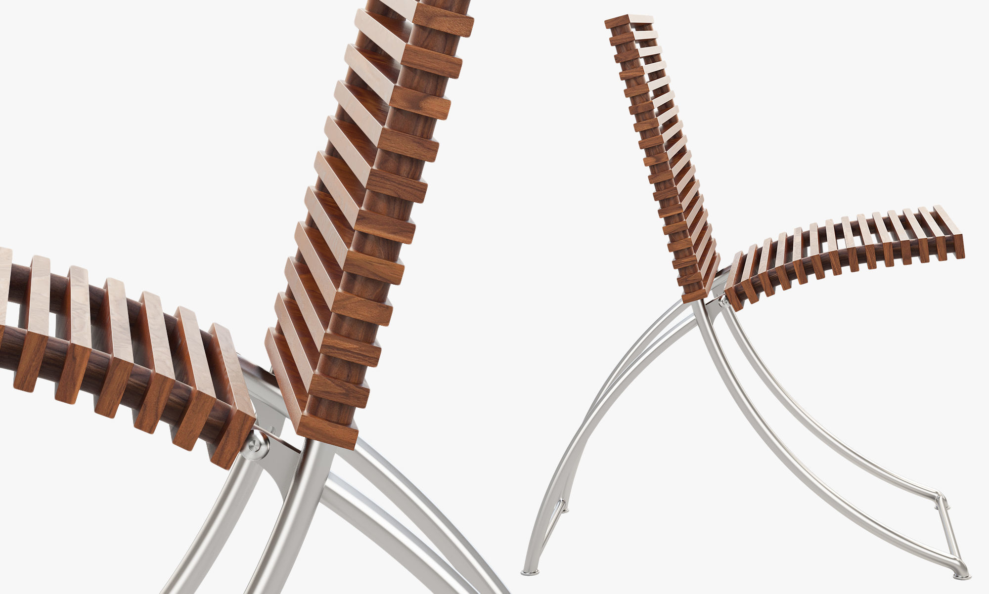 Beltempo Tropical dinner chair 3D model_4