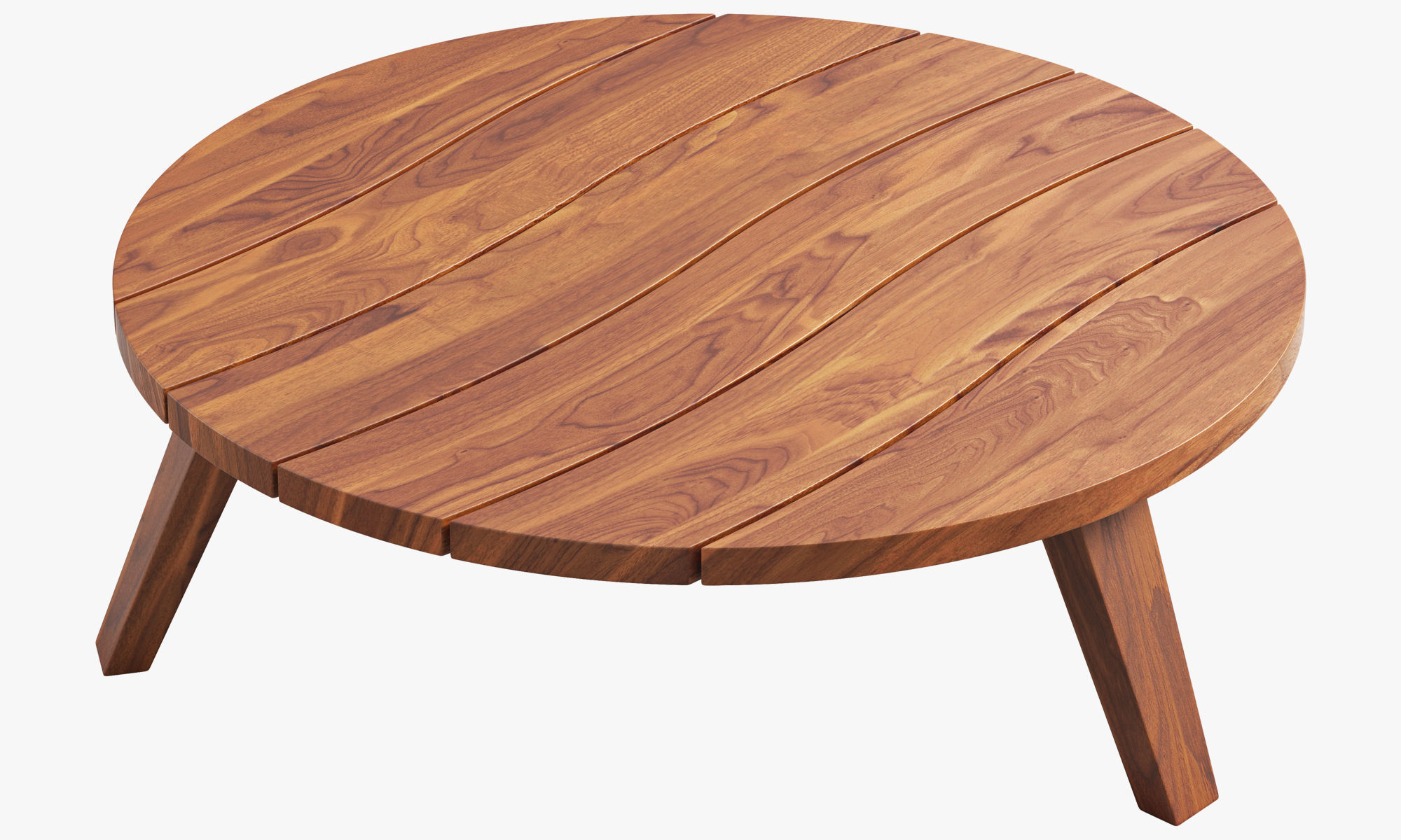 Beltempo Sand bank round coffee table 3D model_6