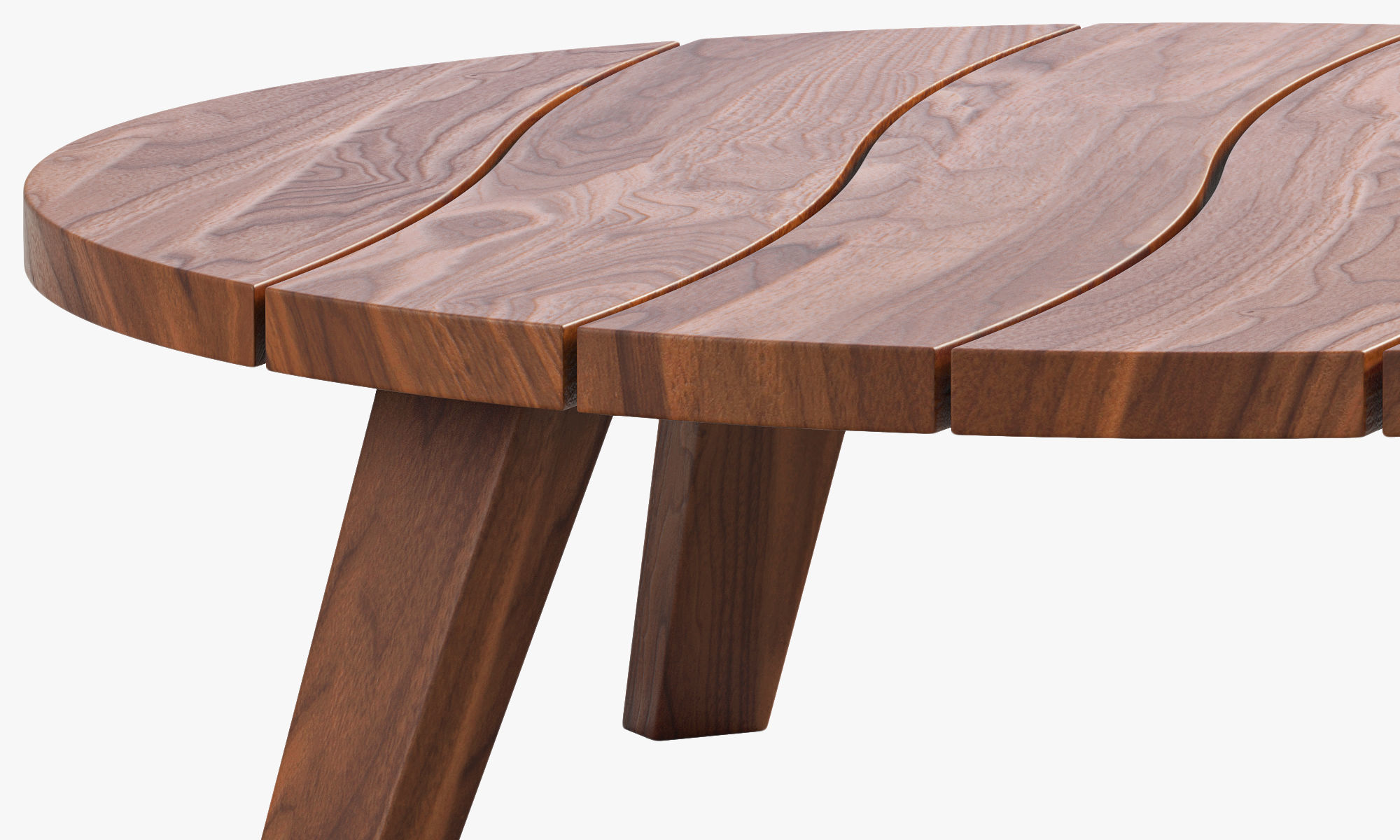 Beltempo Sand bank round coffee table 3D model_5