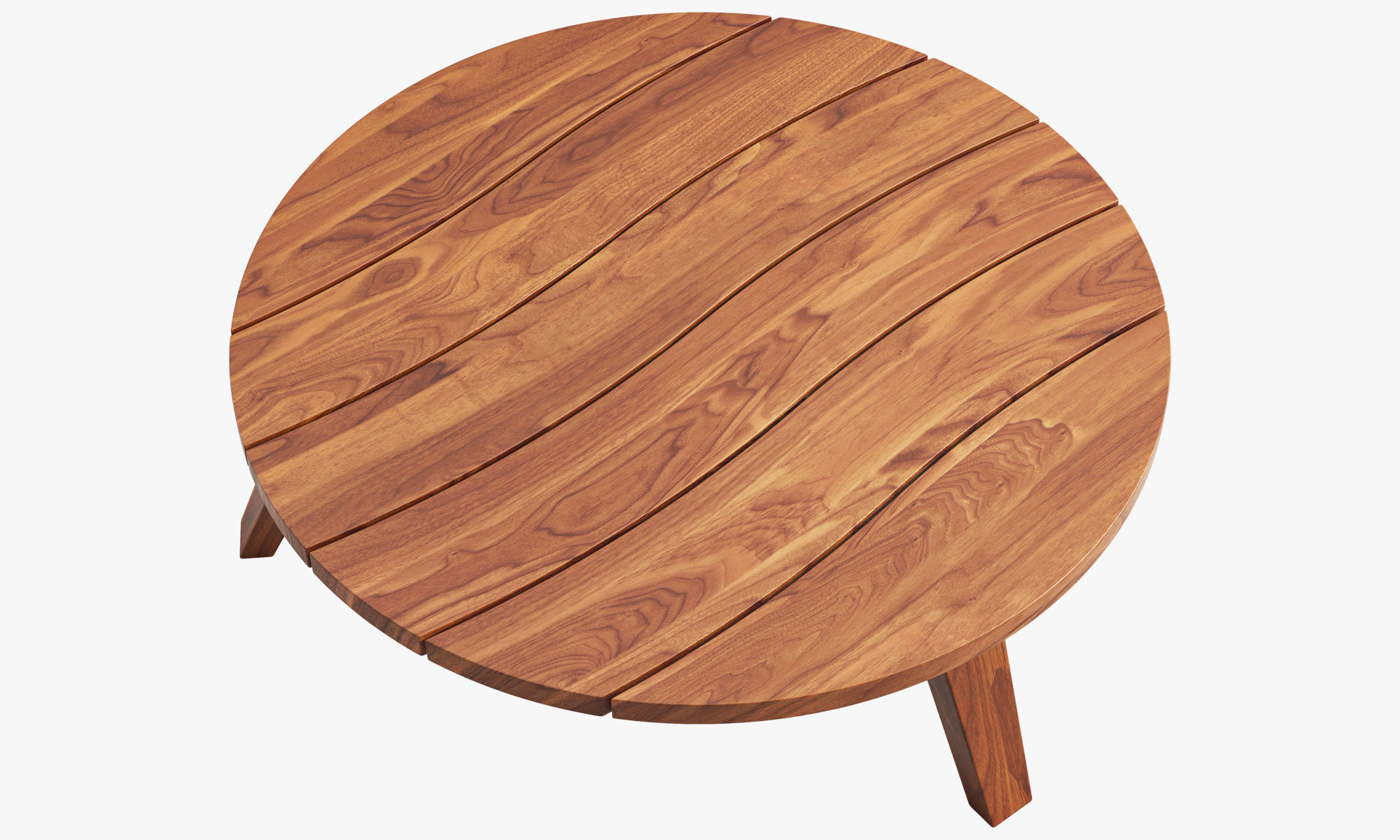 Beltempo Sand bank round coffee table 3D model_8