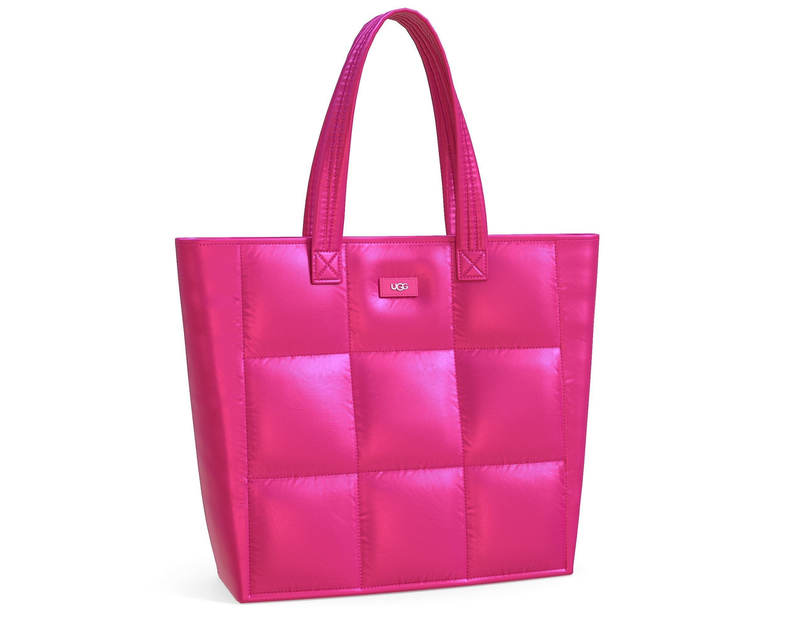 UGG Ellory Puff Tote Bag Low-poly 3D model_2
