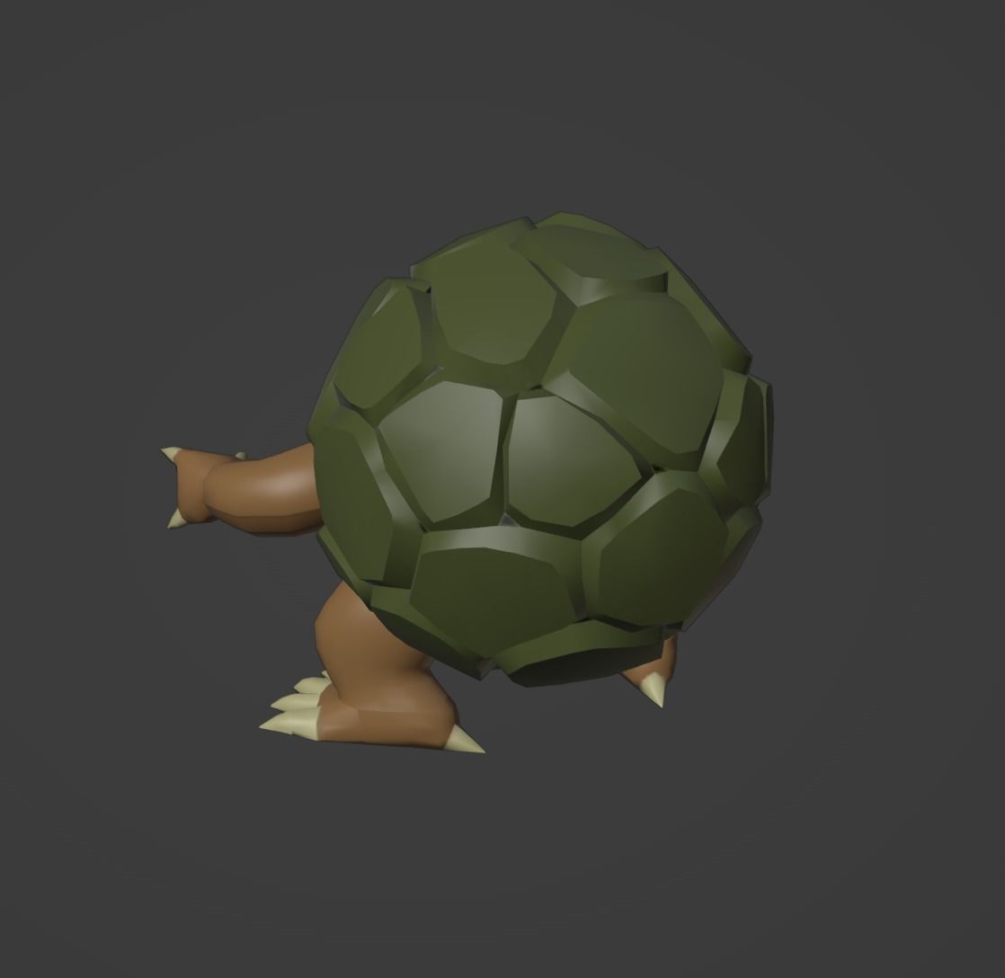 Geodude graveler and Golem pokemon 3D print model 3D print model_8