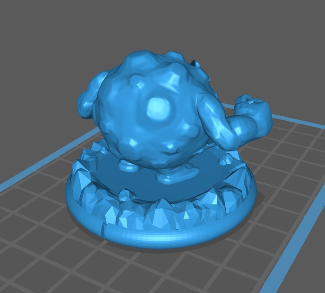 Geodude graveler and Golem pokemon 3D print model 3D print model_11