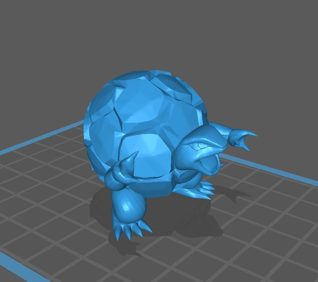 Geodude graveler and Golem pokemon 3D print model 3D print model_25
