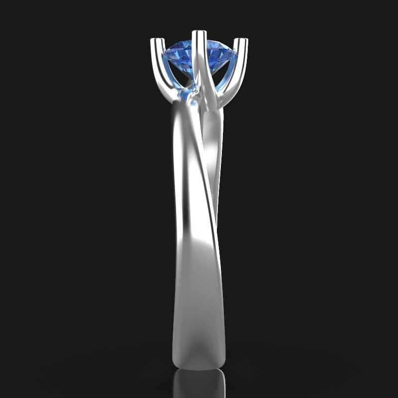 Elegant ring 3D print model_11