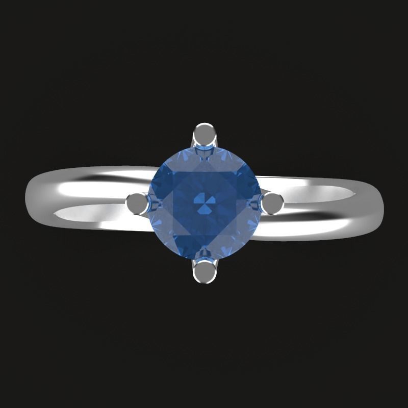 Elegant ring 3D print model_13