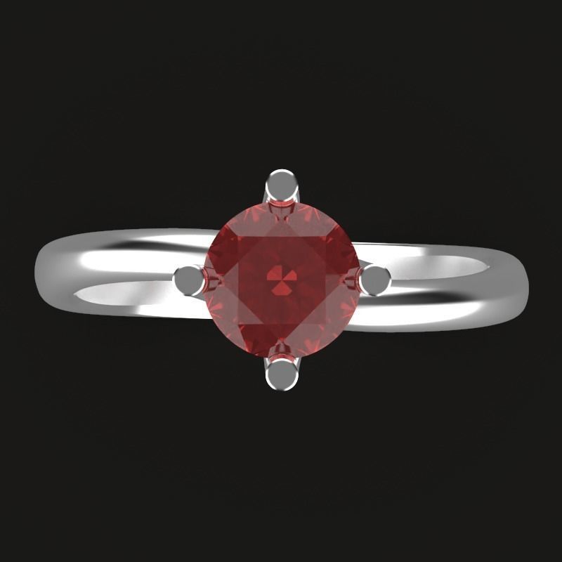Elegant ring 3D print model_18