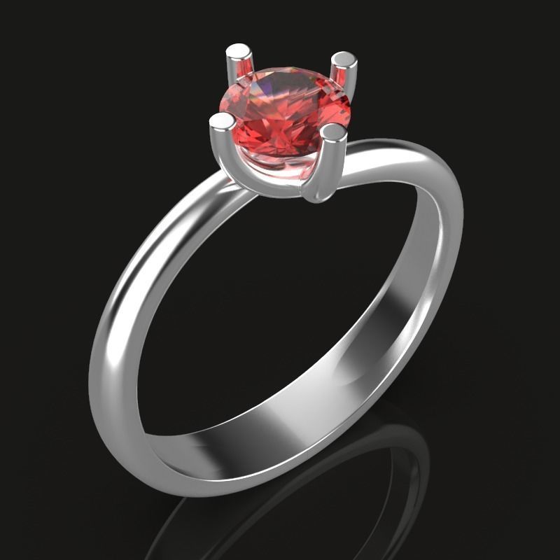 Elegant ring 3D print model_15