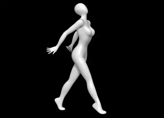 Mannequin Female 3D model Mannequin Female 3D model