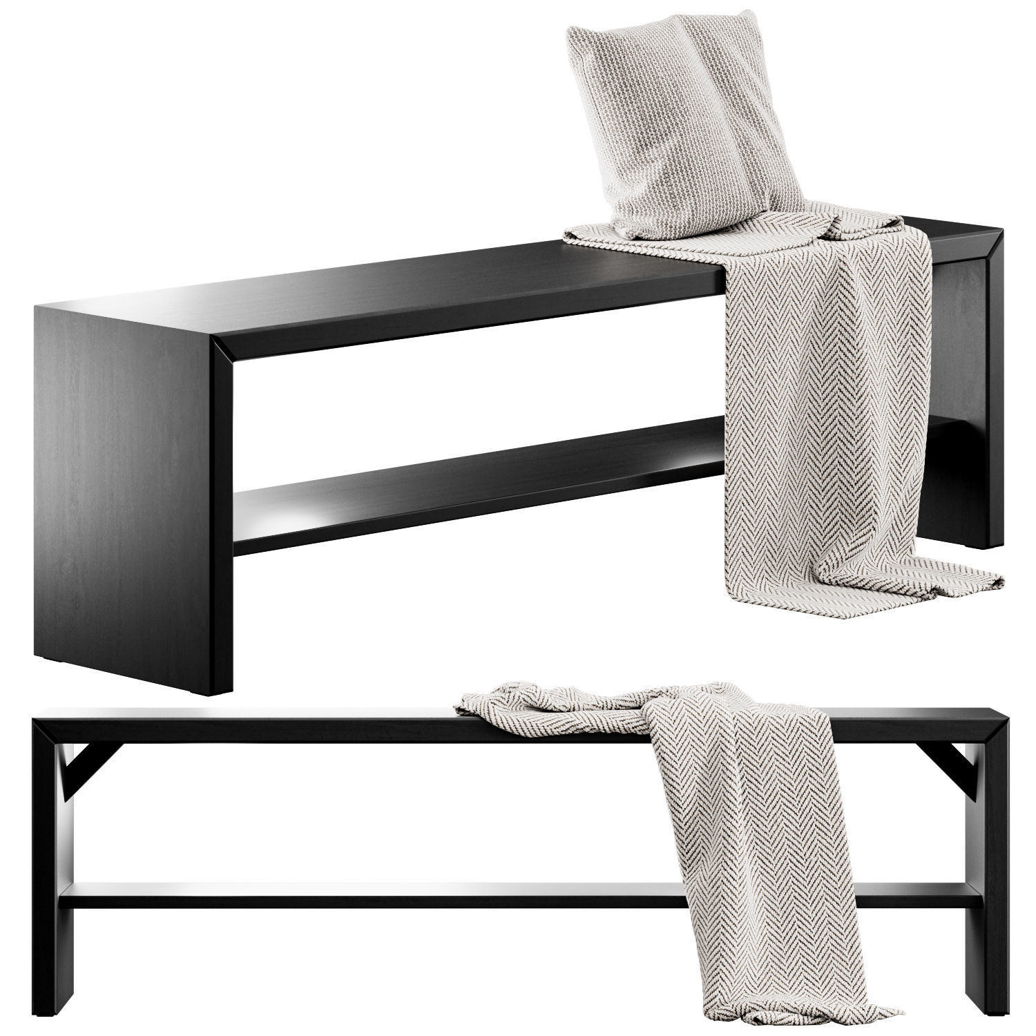 Osterhoudt Storage Bench by Loon Peak 3D model_1