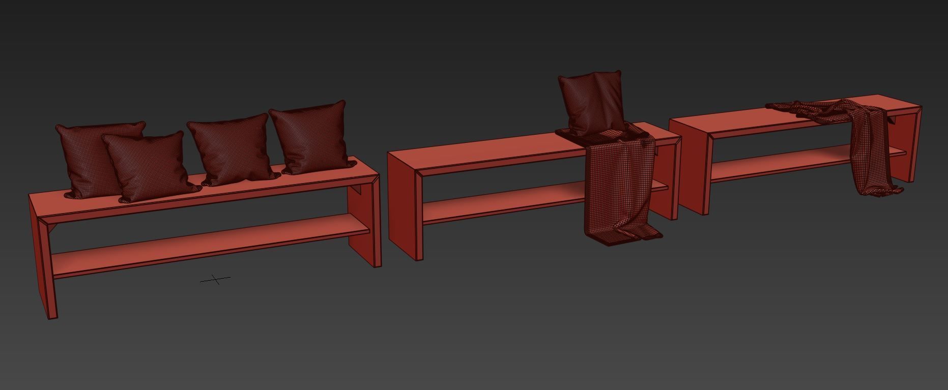 Osterhoudt Storage Bench by Loon Peak 3D model_10