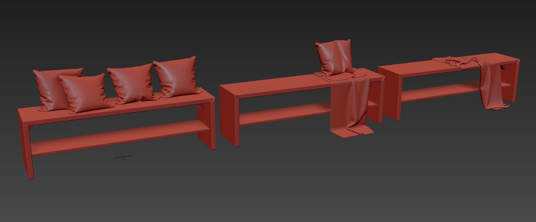 Osterhoudt Storage Bench by Loon Peak 3D model_9