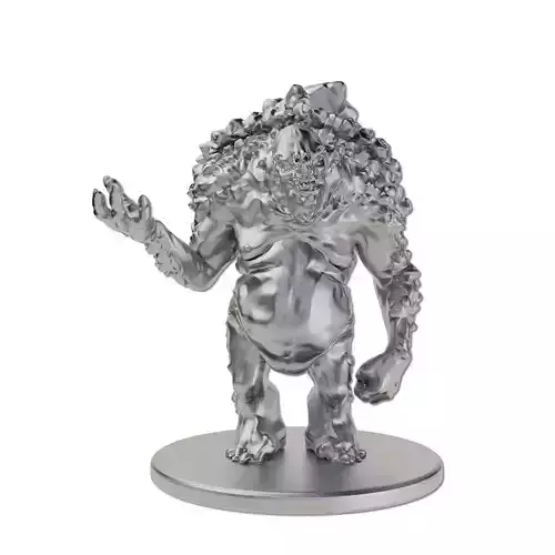 Cave Troll from The Witcher 3 3D print model