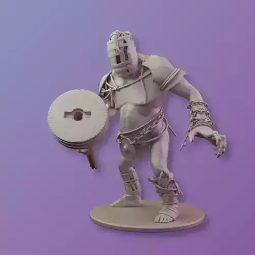 Dagonet Giant from the Witcher 3 3D print model