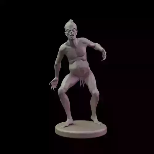 Drowner from The Witcher 3 3D print model
