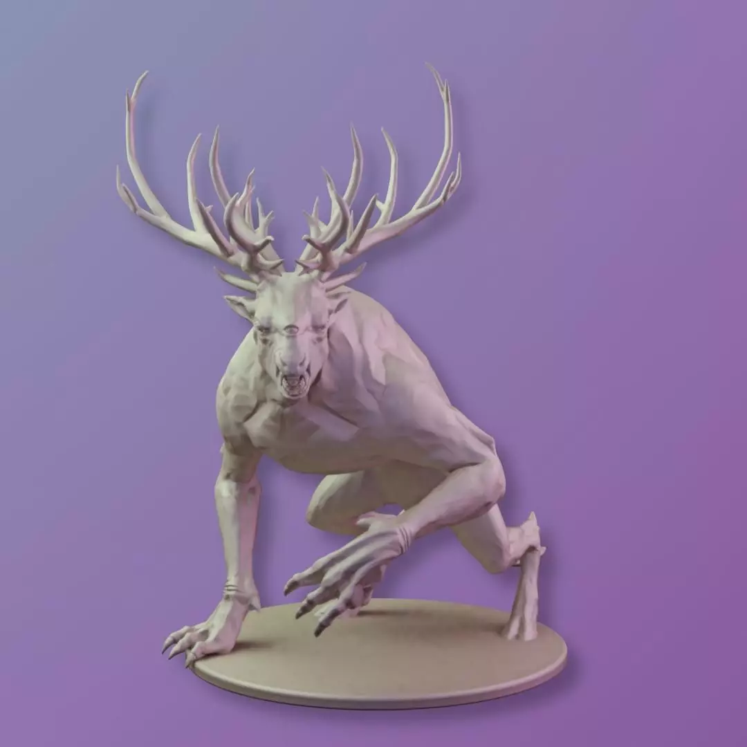 Fiend from The Witcher 3 3D print model_0