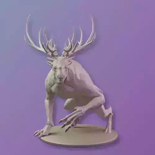 Fiend from The Witcher 3 3D print model