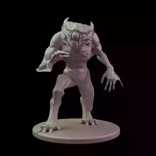 Fleder from The Witcher 3 3D print model