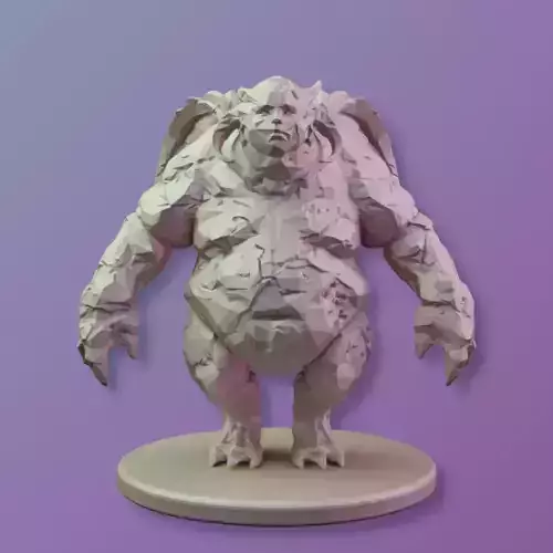 Gargoyle from The Witcher 3 3D print model