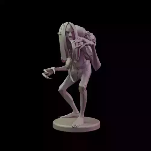 Grave Hag from The Witcher 3 3D print model