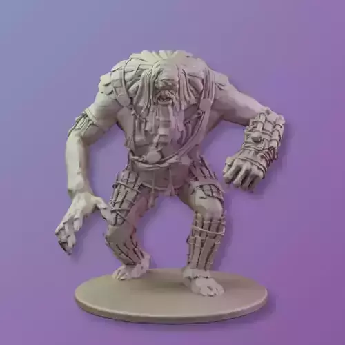 Ice Giant from The Witcher 3 3D print model