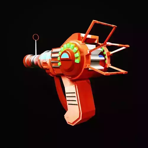 RayGun - Call Of Duty Zombies Low-poly 3D model