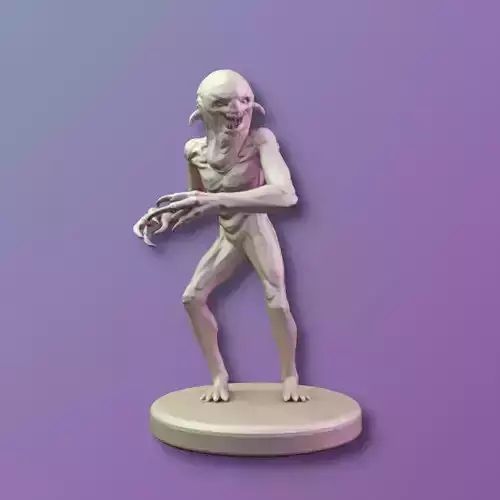 Nekker from The Witcher 3 3D print model