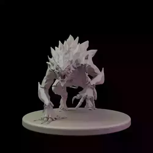Hound of the Wild Hunt from The Witcher 3 3D print model