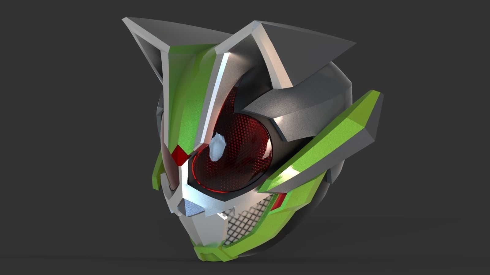 Kamen Rider Tycoon Base Form - Ninja Form 3D print model_1