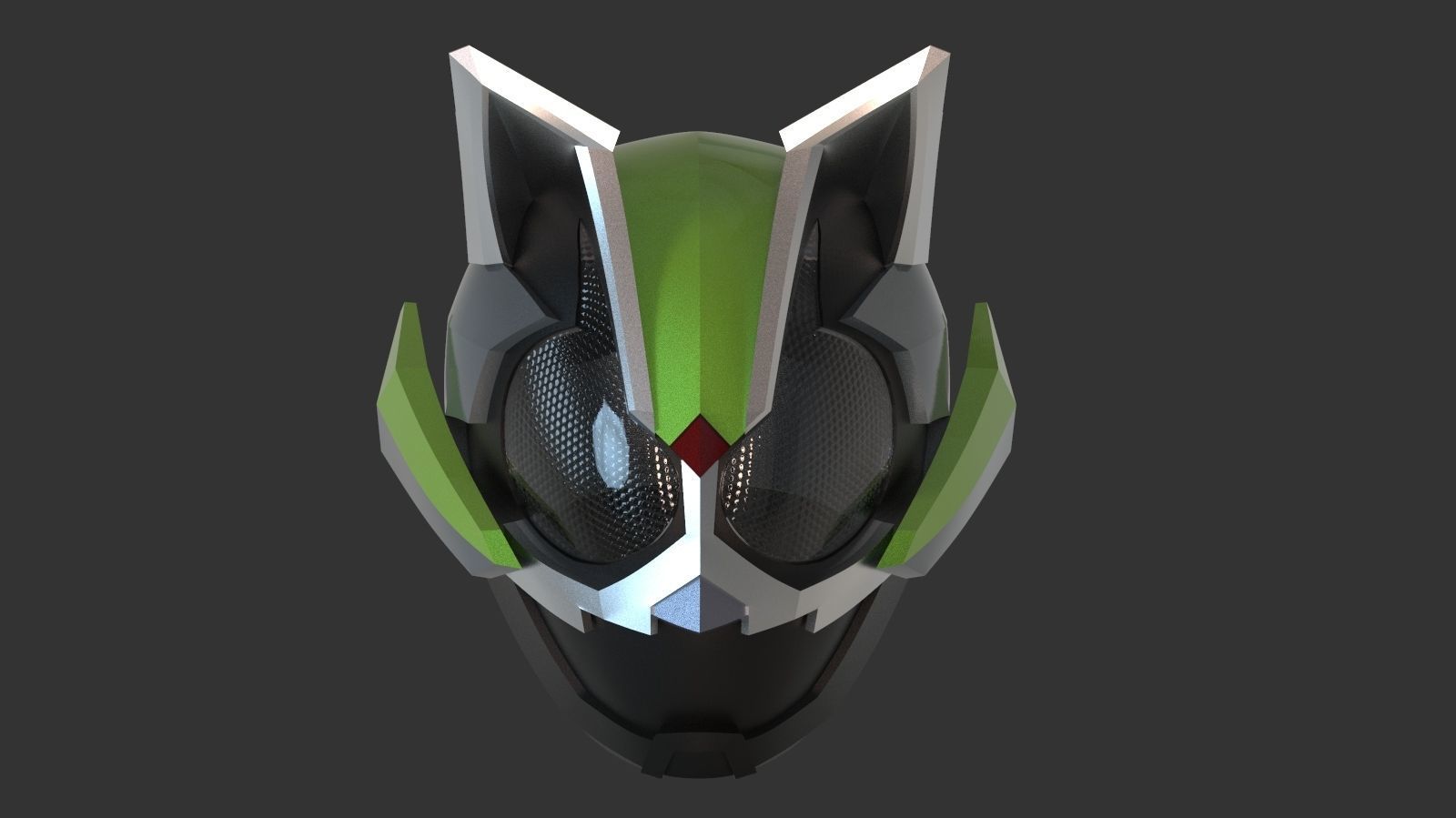 Kamen Rider Tycoon Base Form - Ninja Form 3D print model_5