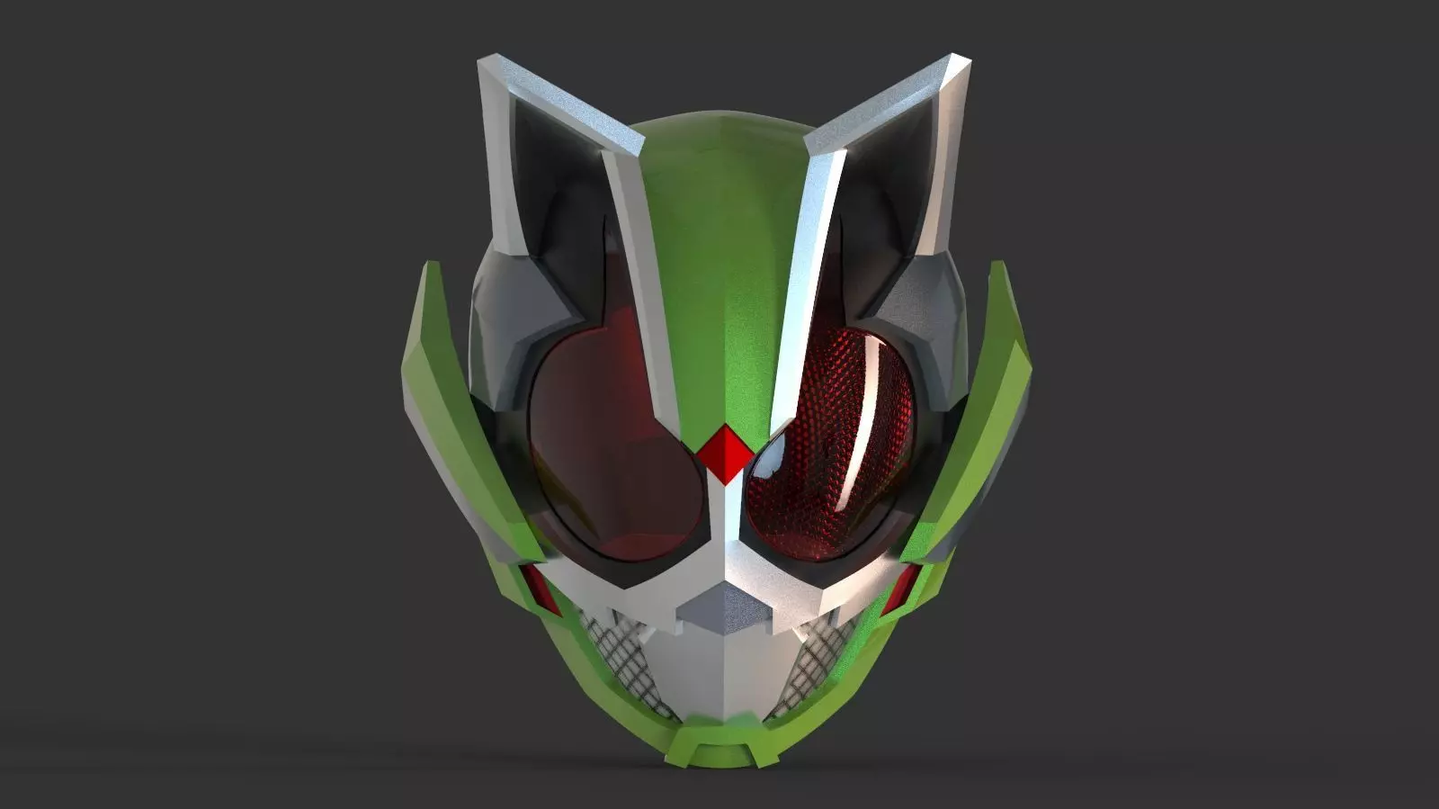 Kamen Rider Tycoon Base Form - Ninja Form 3D print model_0
