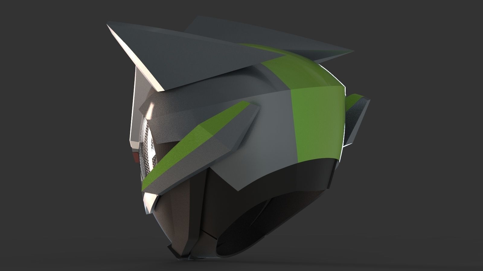 Kamen Rider Tycoon Base Form - Ninja Form 3D print model_7