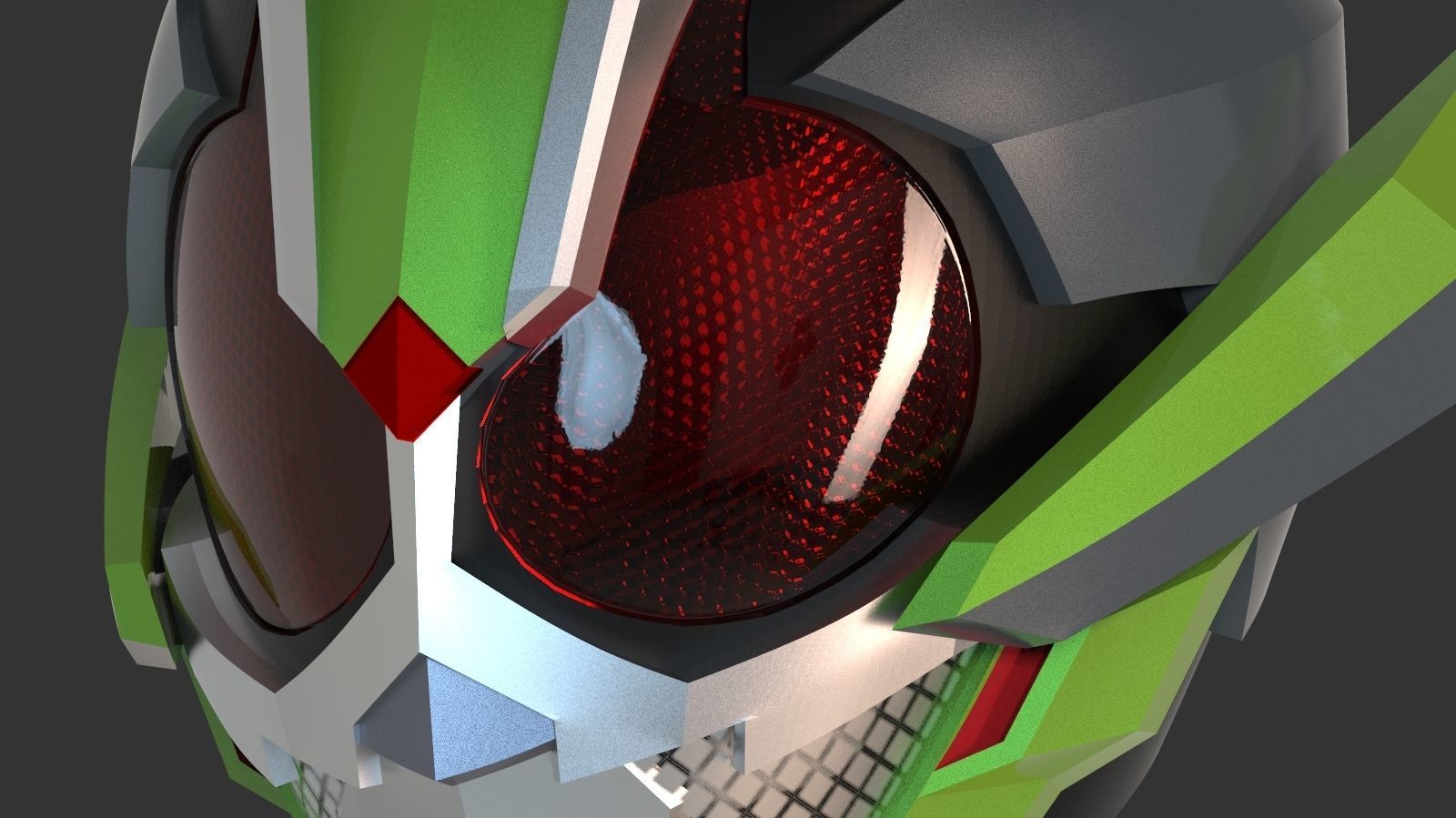 Kamen Rider Tycoon Base Form - Ninja Form 3D print model_4