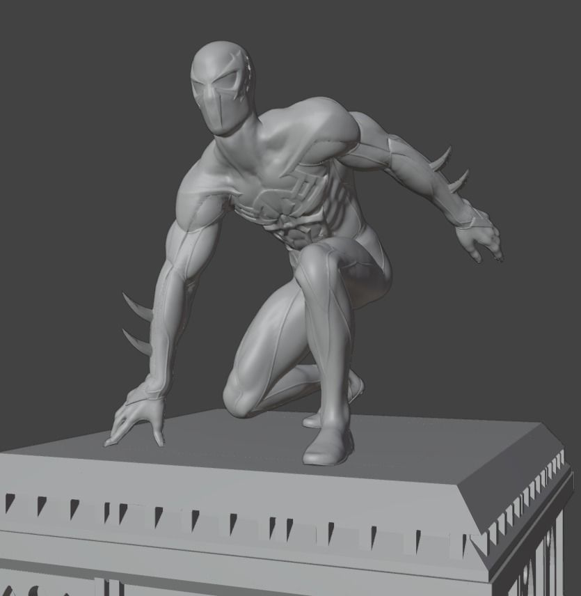 Spiderman 2099 Free 3D print model_2