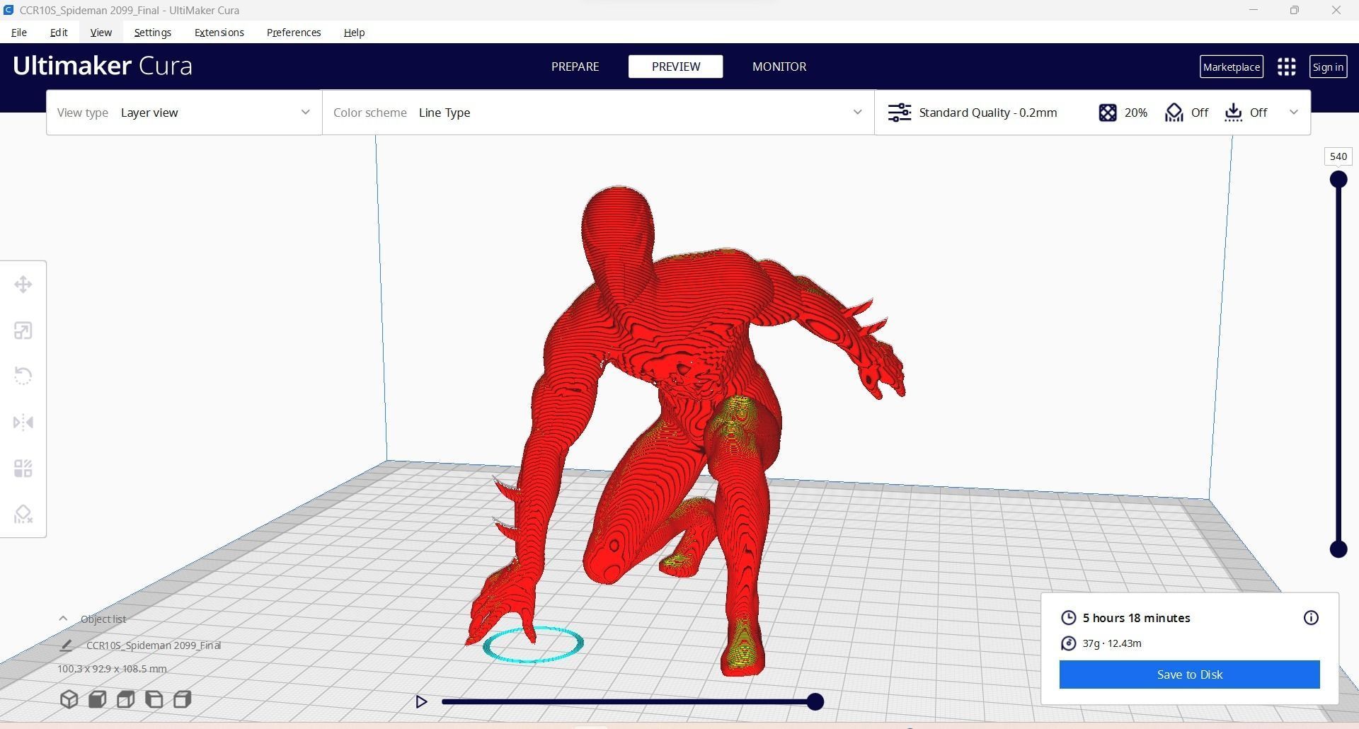 Spiderman 2099 Free 3D print model_4