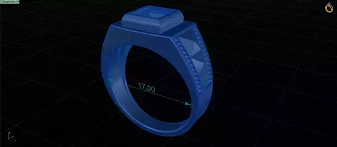 Men Ring 3dm Model
