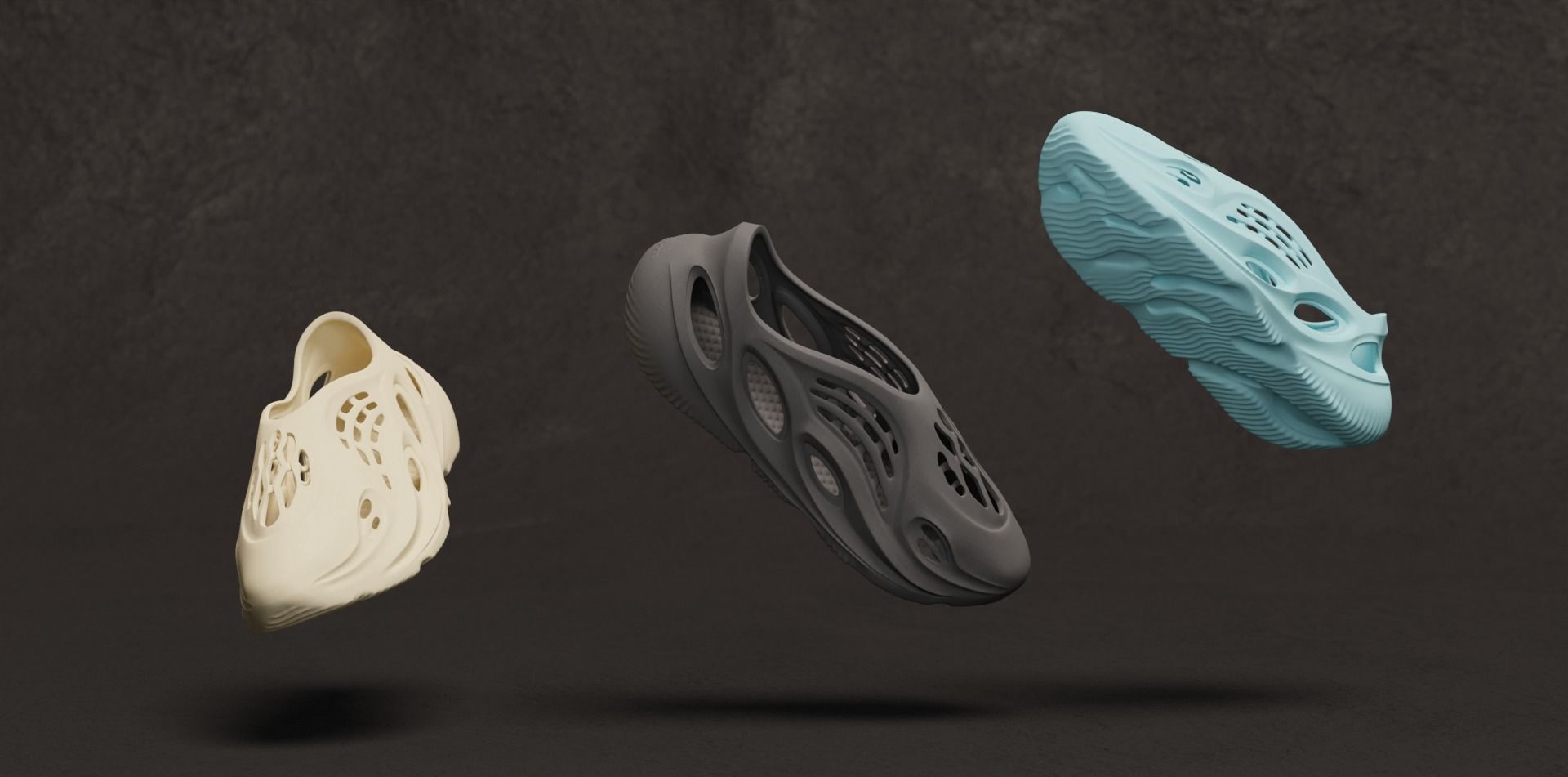 Yeezy Foam Runner 3D model_4