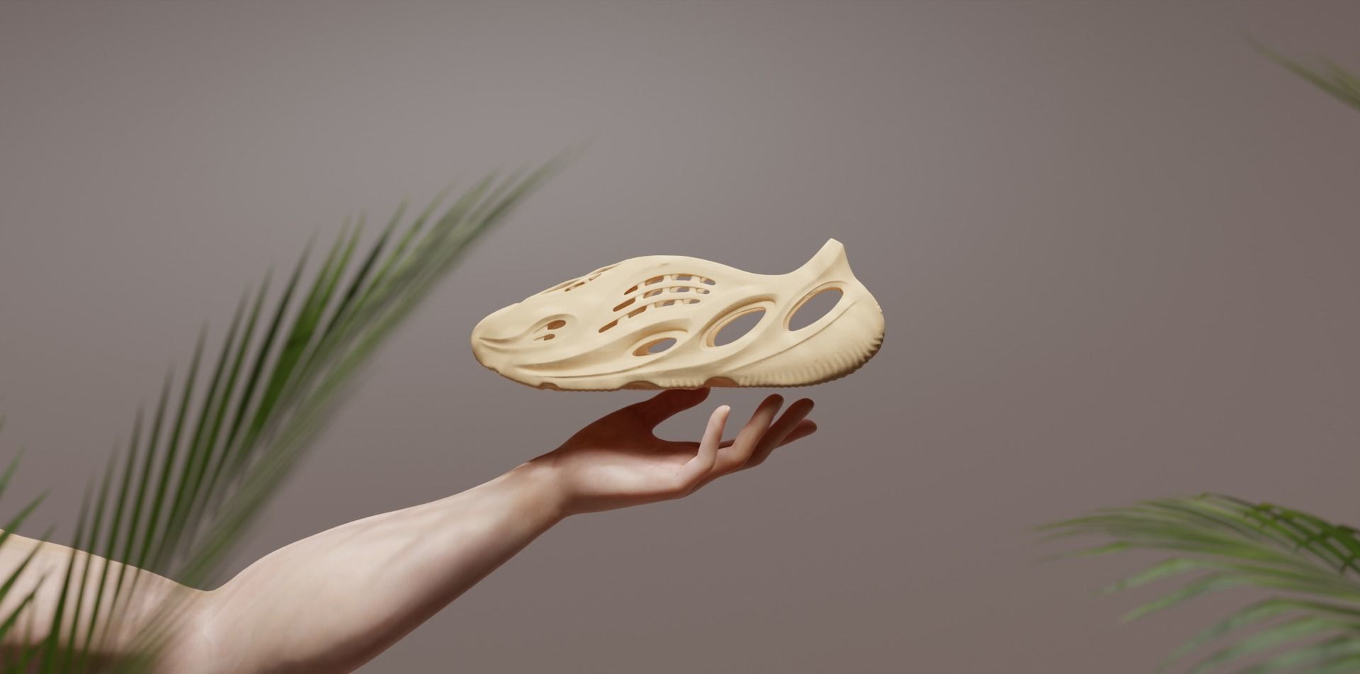 Yeezy Foam Runner 3D model_6