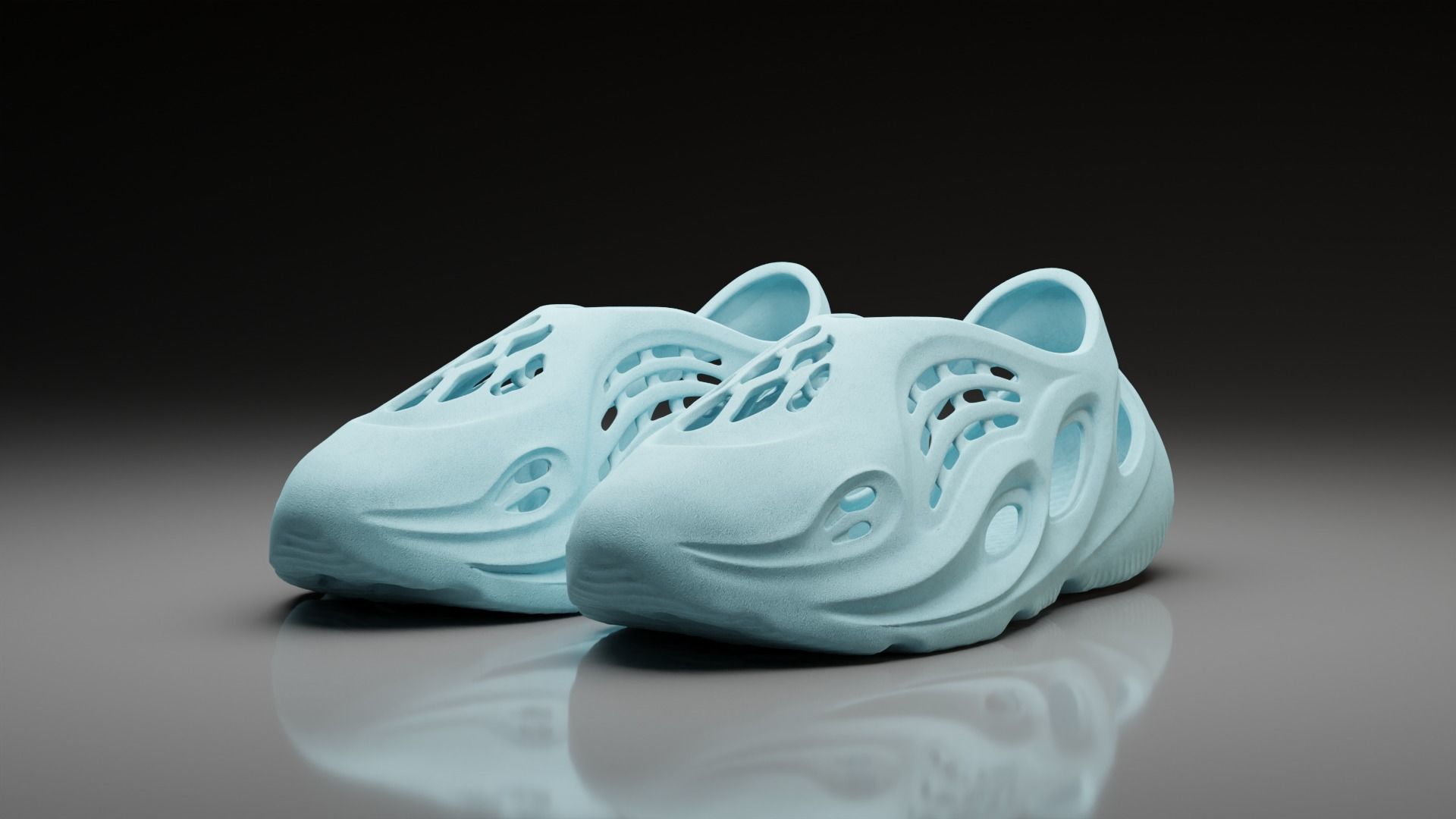 Yeezy Foam Runner 3D model_3