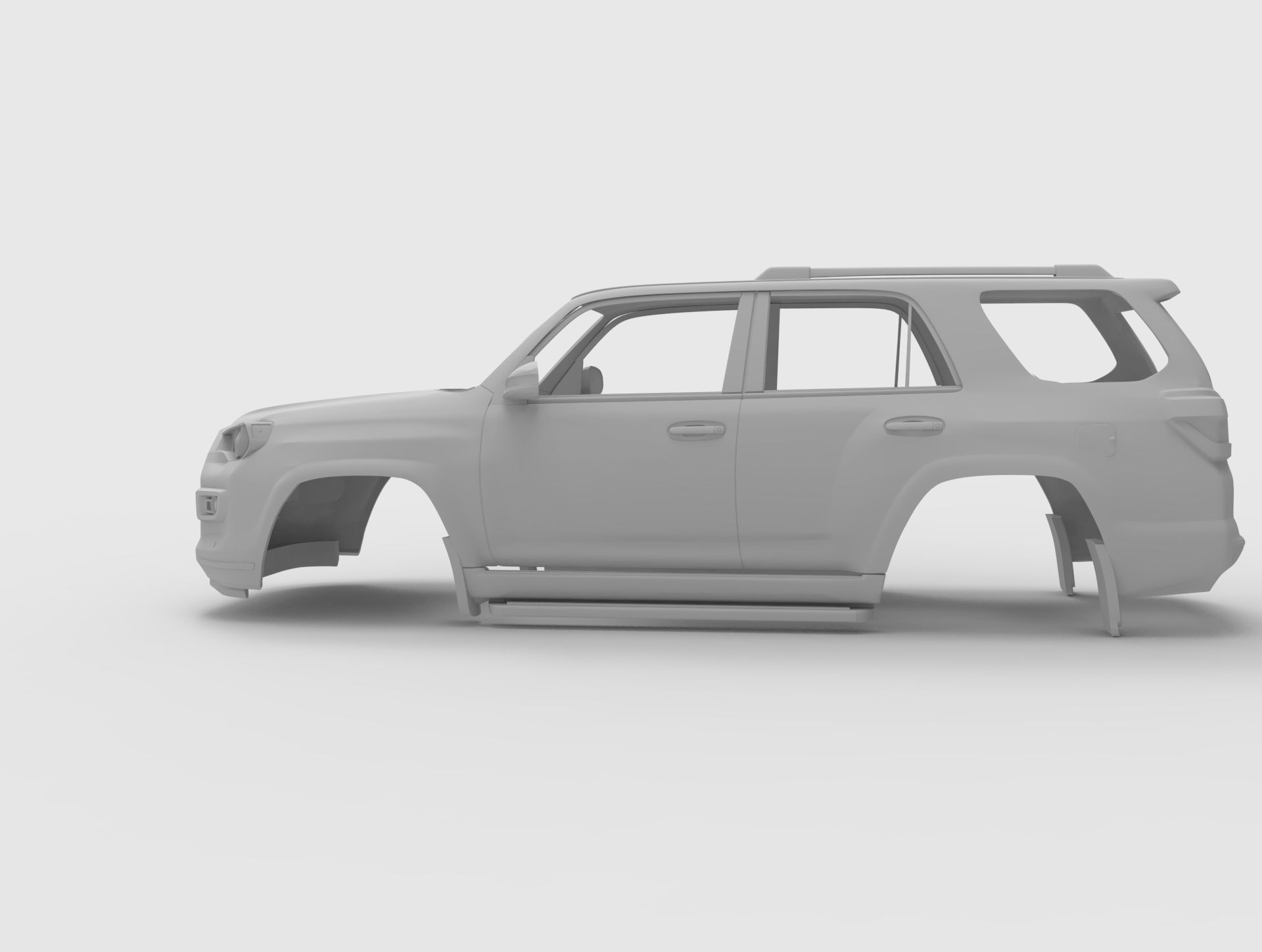 Toyota 4runner 2015 3D print model_5