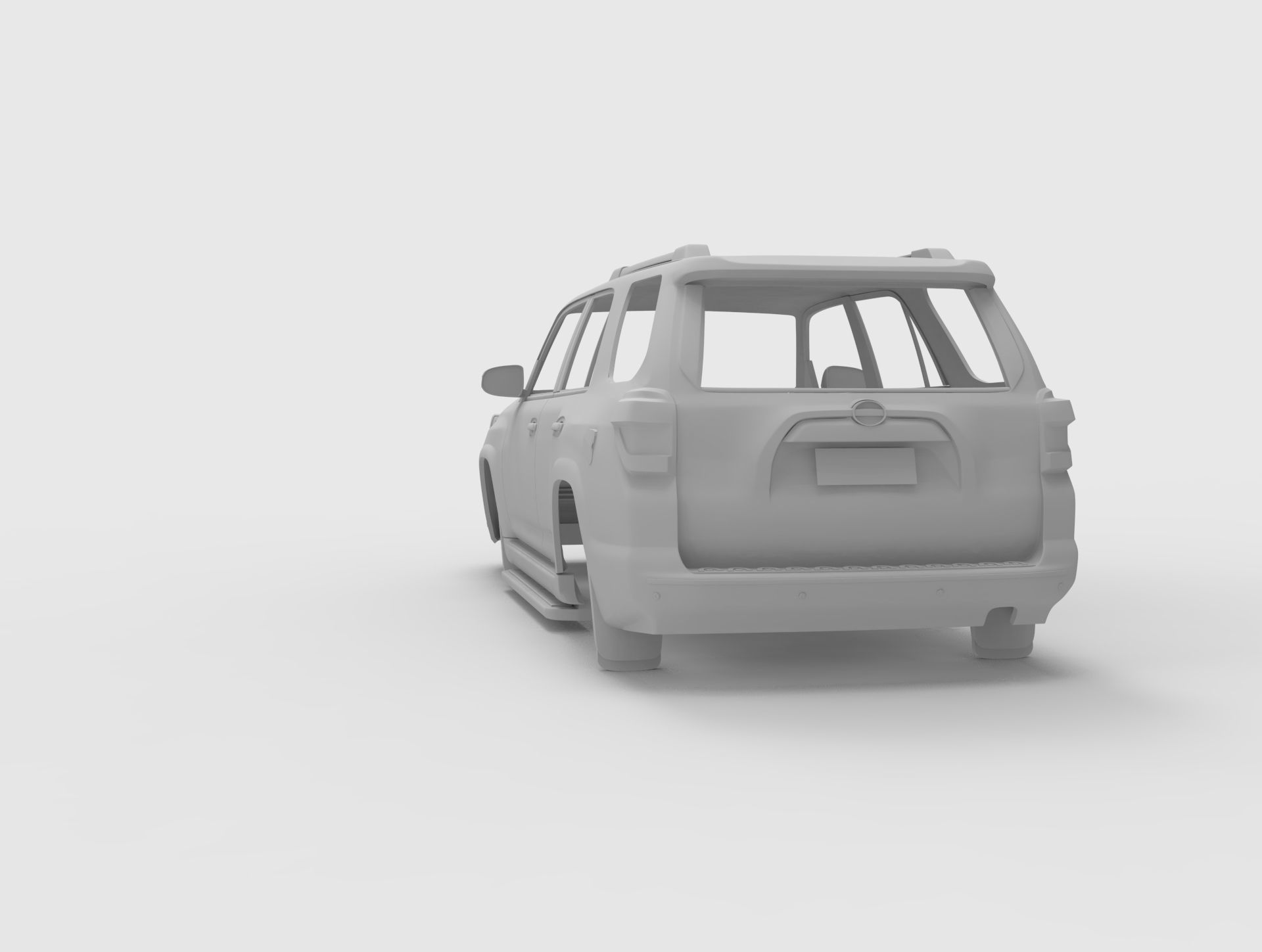 Toyota 4runner 2015 3D print model_6