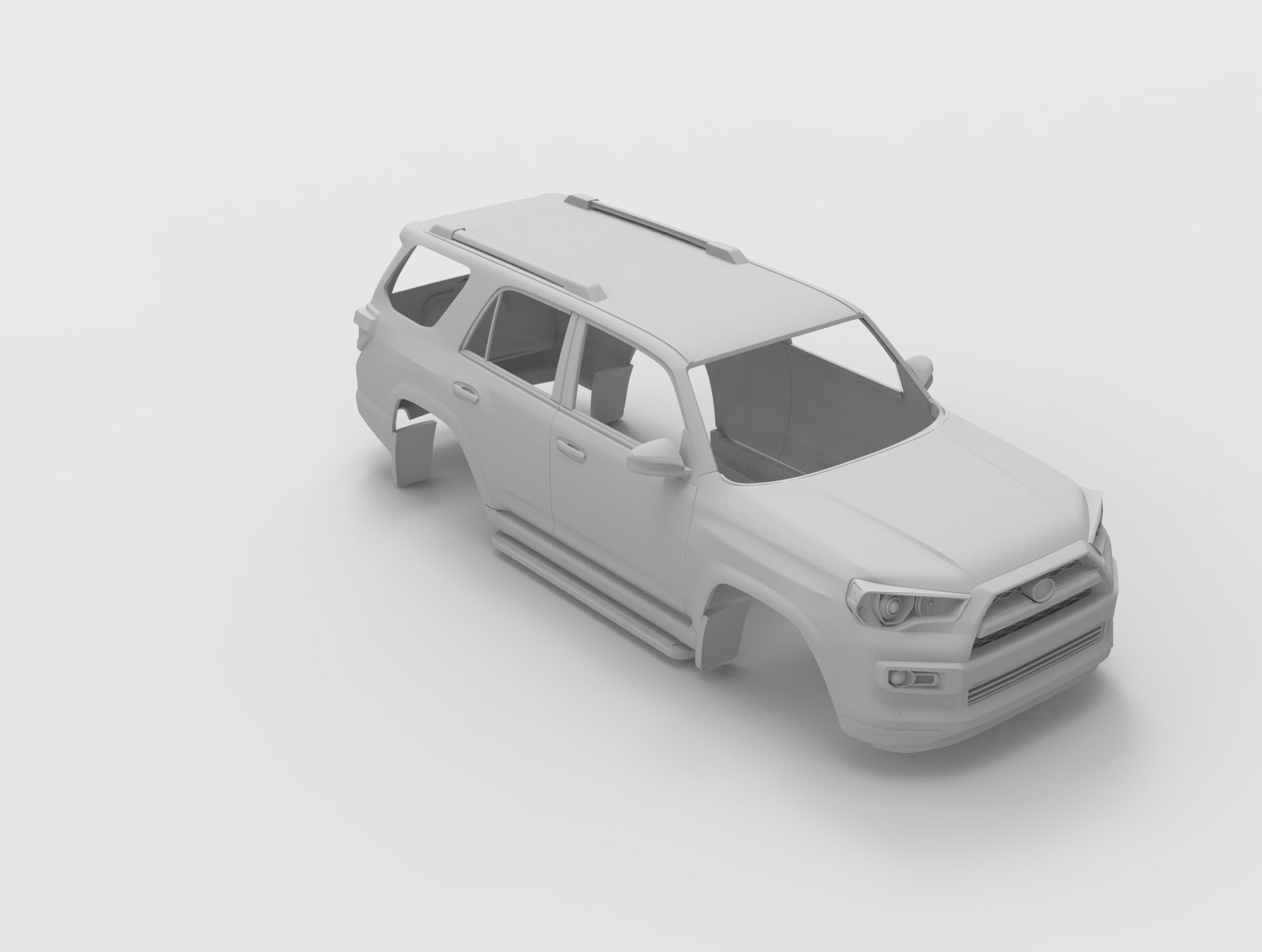 Toyota 4runner 2015 3D print model_3