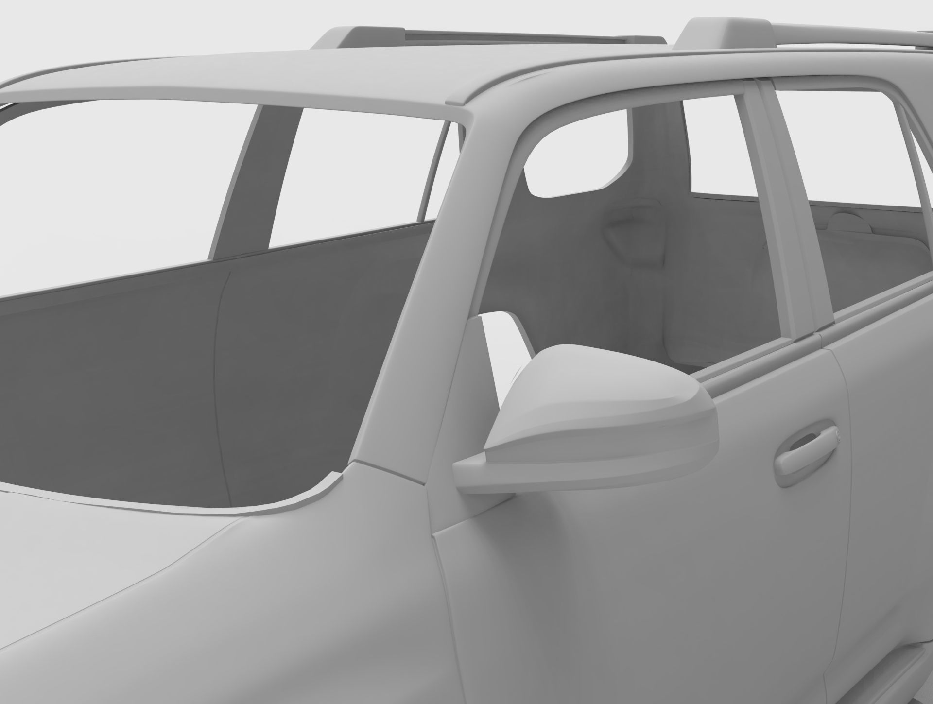 Toyota 4runner 2015 3D print model_15