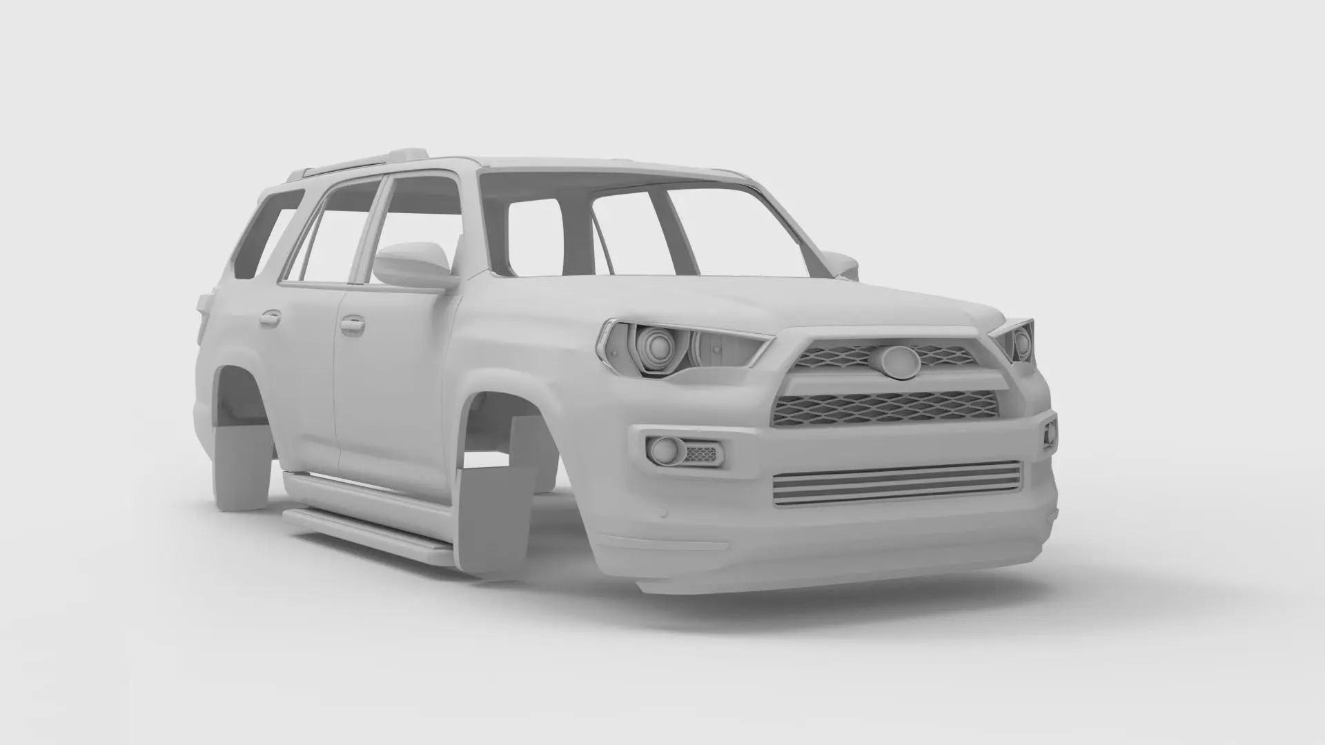 Toyota 4runner 2015 3D print model_0