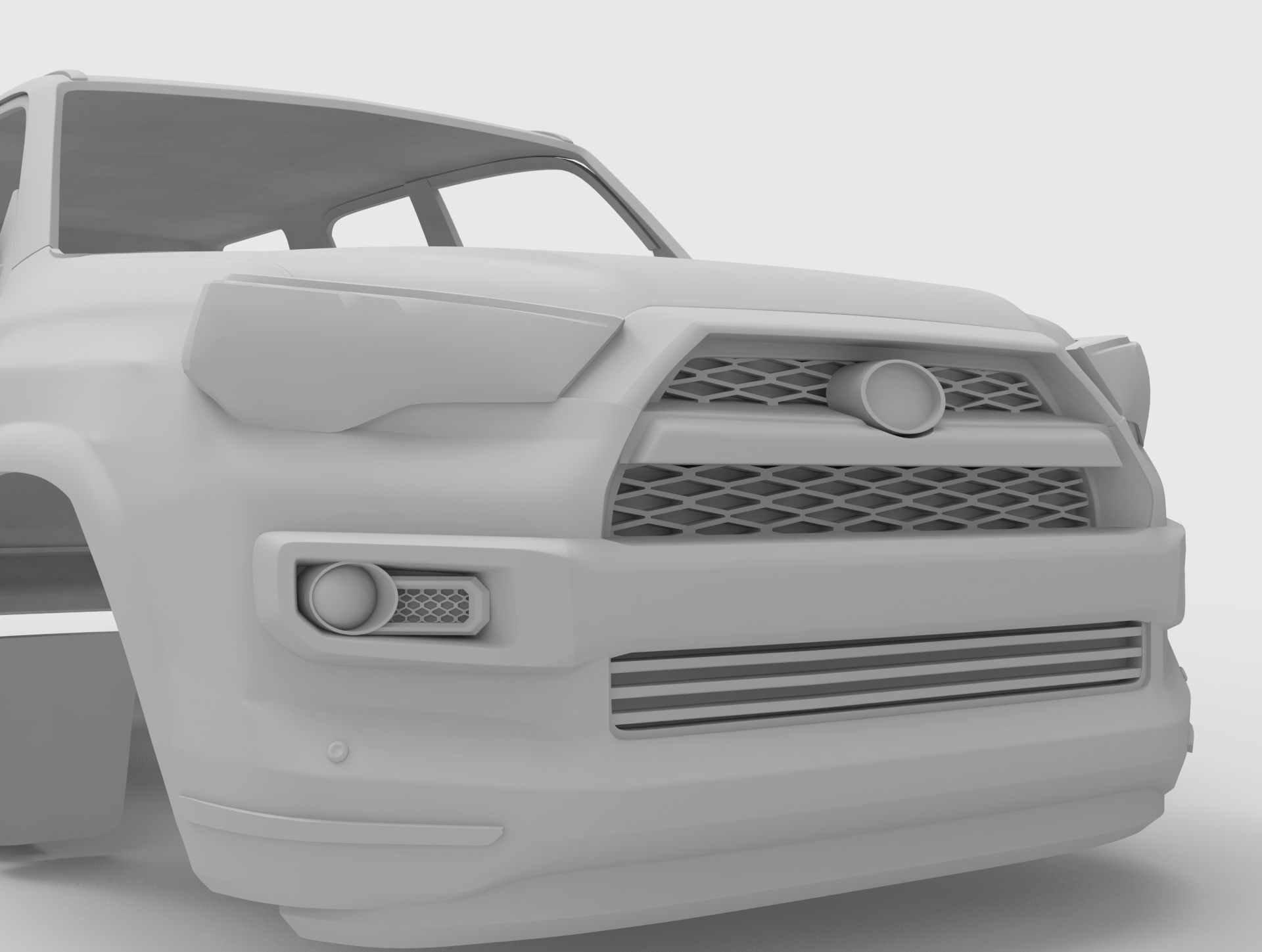 Toyota 4runner 2015 3D print model_10