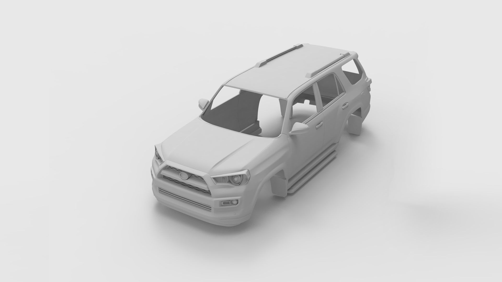 Toyota 4runner 2015 3D print model_2