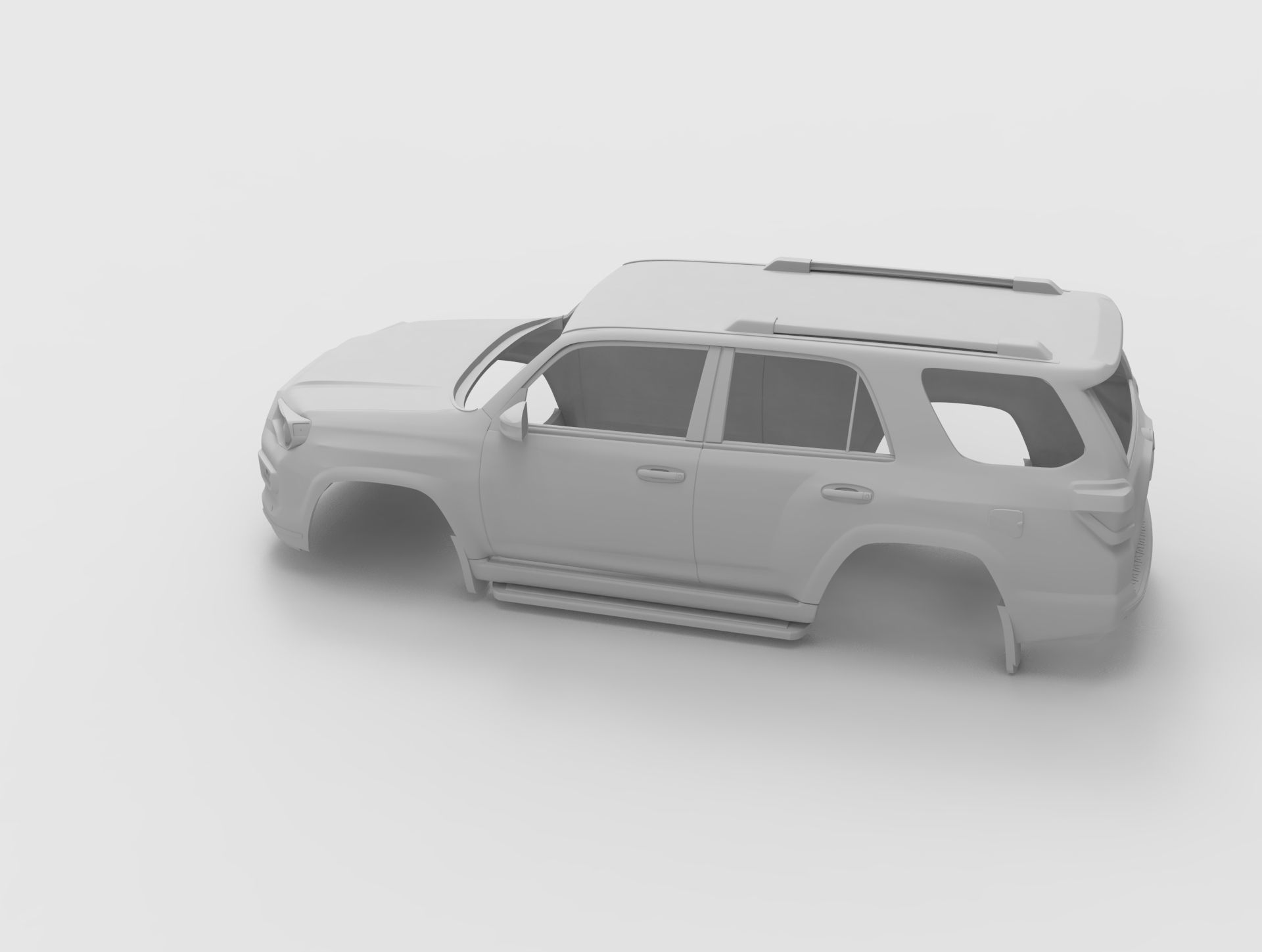 Toyota 4runner 2015 3D print model_13