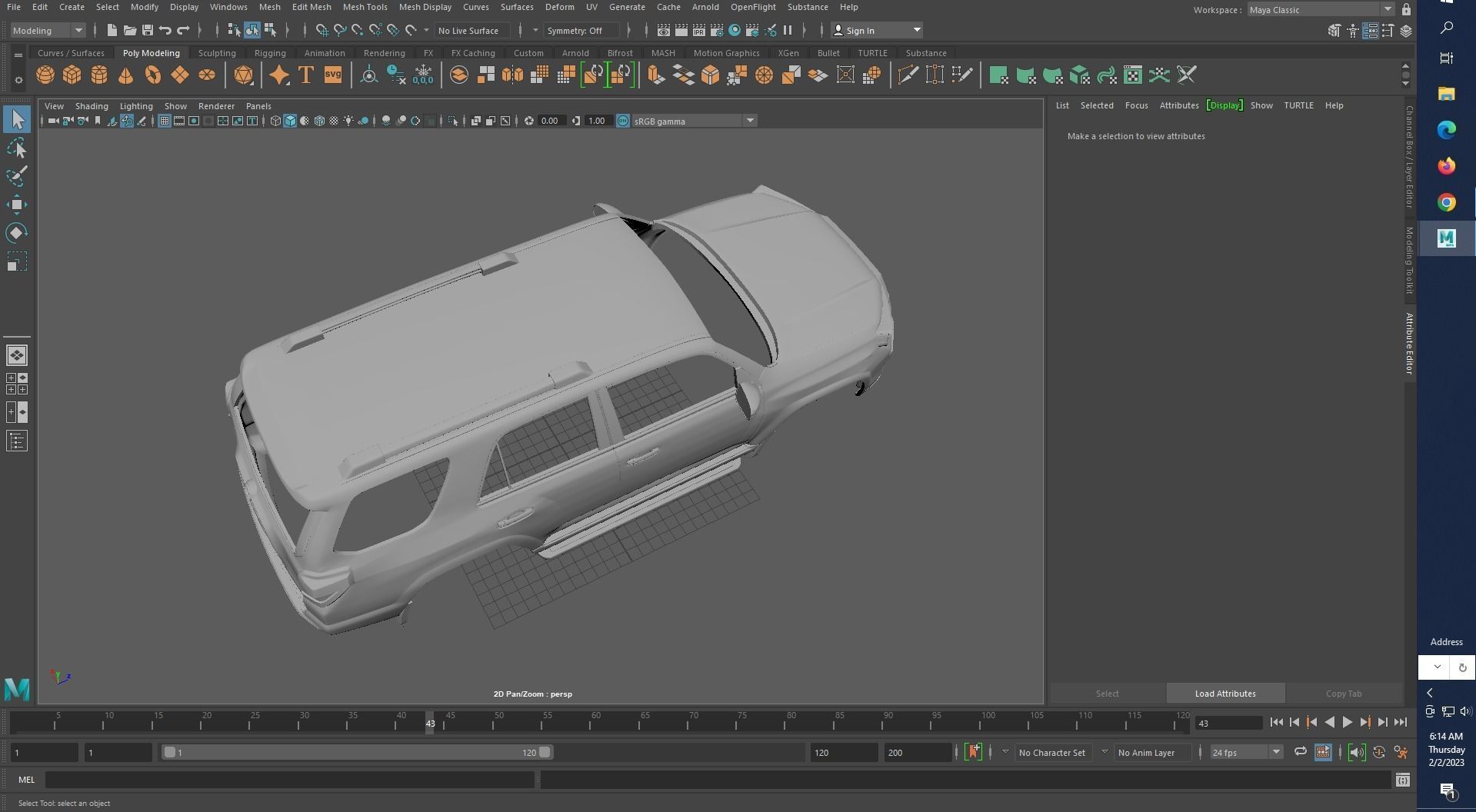 Toyota 4runner 2015 3D print model_17