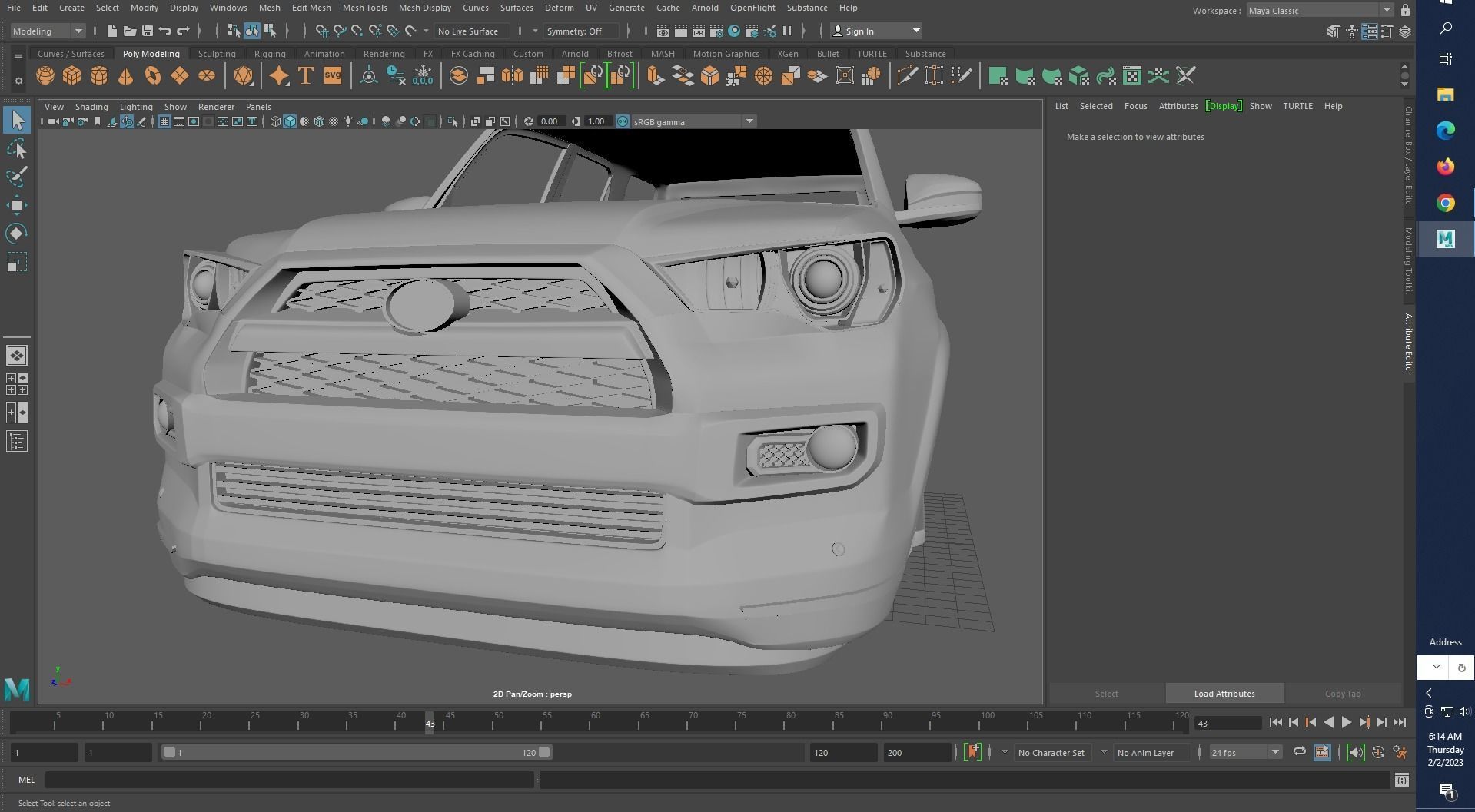 Toyota 4runner 2015 3D print model_27